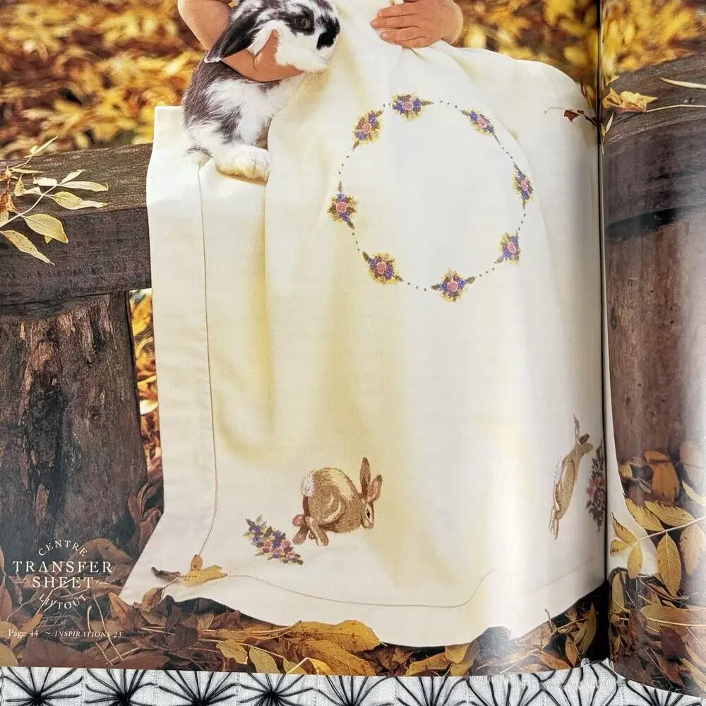 VTG Inspirations Embroidery Magazine 1999 Issue No 23 Goldwork Floral Cottage